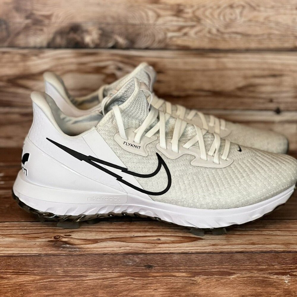 Nike Air Zoom Infinity Tour Golf Shoes White/Black CT0540-133 Men's Size 10